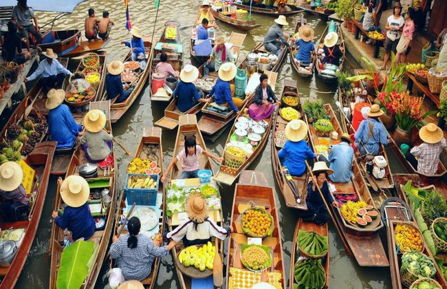 Tour zum Zug- und Schwimmenden Markt mit spanischem Guide - Foto 2